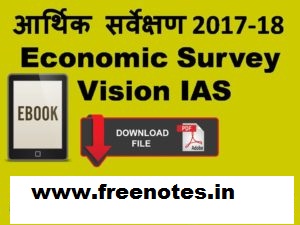 most important topics Economic Survey Summary Download