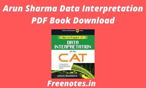 Arun Sharma Data Interpretation PDF Book Download