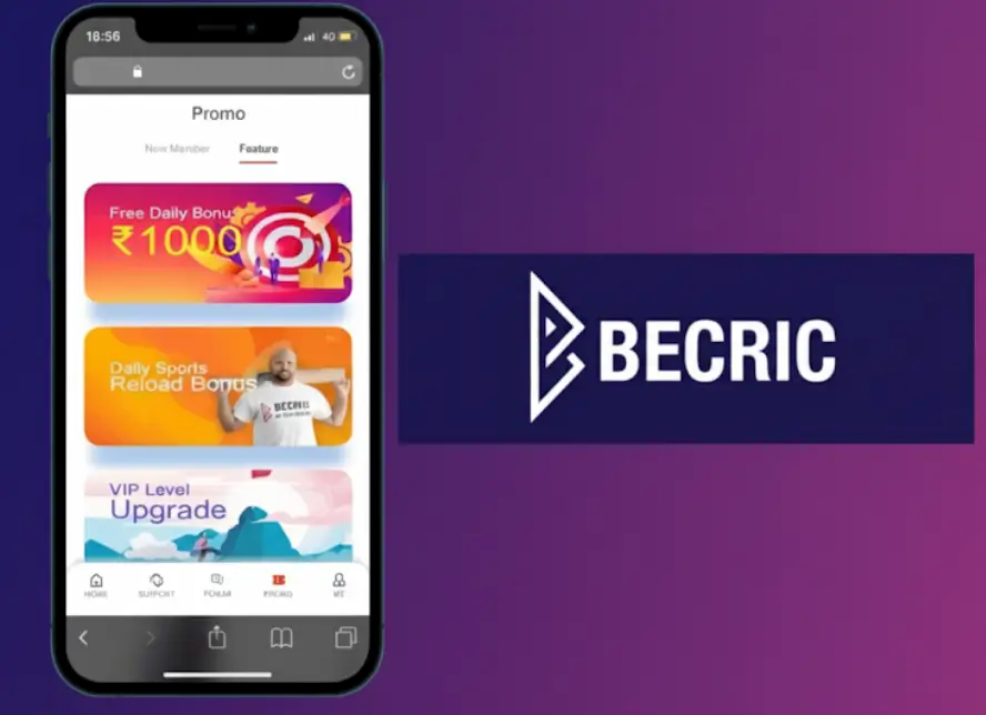 Becric casino app showcasing popular games like Aviator and Lucky Jet on a smartphone screen
