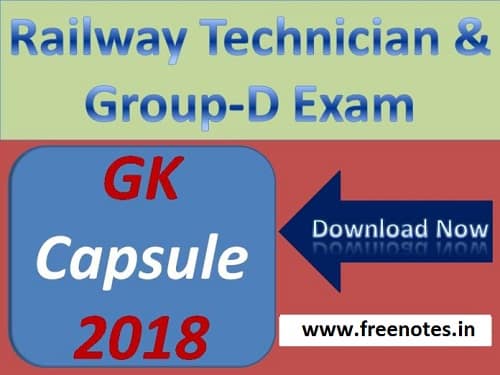 Railway Technician ALP & Group-D Special GK Capsule book