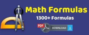 Important Maths Formulas PDF Book Download For All Exams