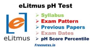 elitmus syllabus  Exam Pattern  eLitmus pH Test Preparation Tips