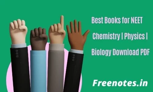 Best Books for NEET Chemistry _ Physics _ Biology Download PDF