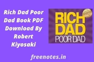 Rich Dad Poor Dad Book PDF Download By Robert Kiyosaki